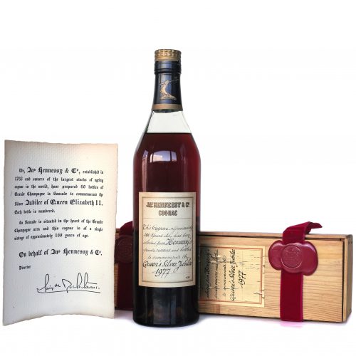 Cognac Hennessy Silver Jubilee of Queen Elizabeth II