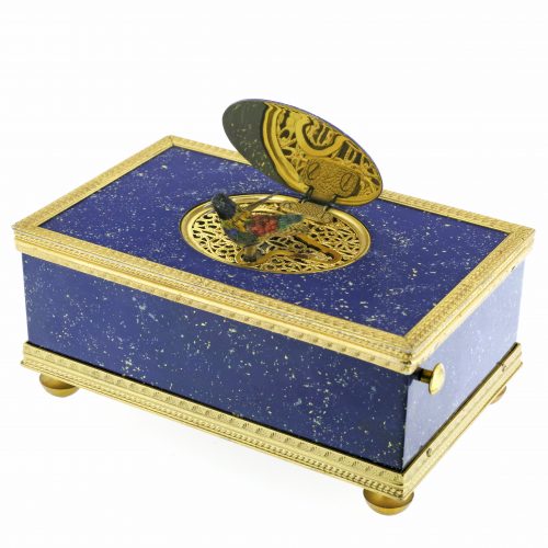 REUGE “Lapis Lazuli” signing bird box