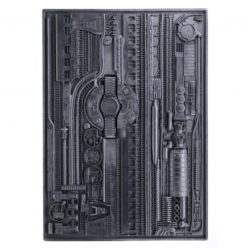 HR Giger "N.Y.City I" by Mondaine, w.case