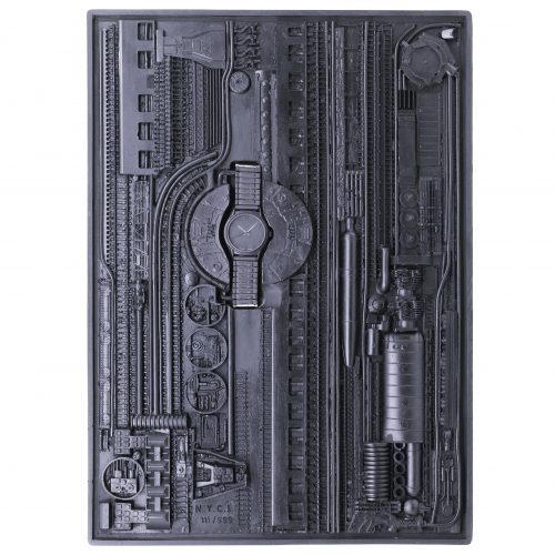 HR Giger "N.Y.City I" by Mondaine, w.case