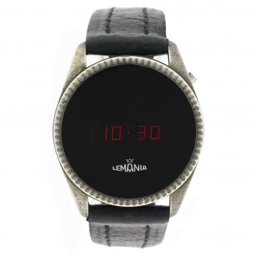 Lemaina LED Silver Watch