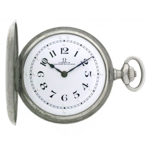 Omega Braille Tactile pocket watch for blind people, Ref. AA 241 LV