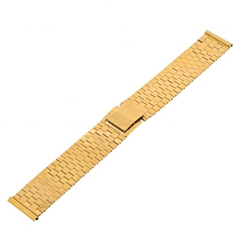 Gay Freres 18K Gold Brick Bracelet, 1960s