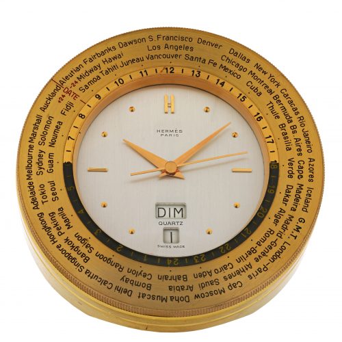 HERMES World Time Clock, Ref. 848